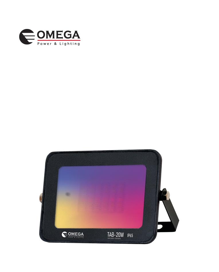 פנס הצפה TABLET RGB