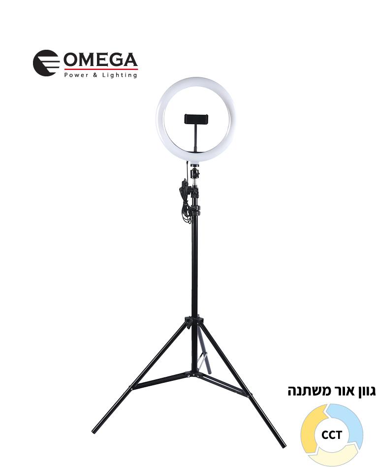 מנורת סלפי TIK-CLIP על חצובה CCT